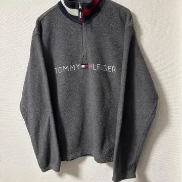 TOMMY HILFIGER 플리스 자켓 그레이