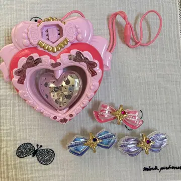 프리큐어 아이돌 하트 브로치 완구