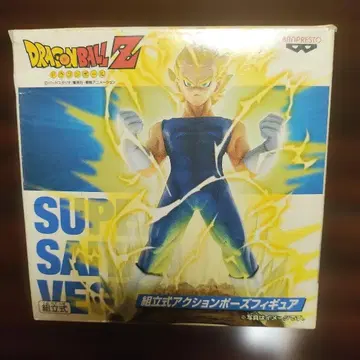 드래곤볼 Z 슈퍼 사이어인 베지터 조립식 액션 포즈 피규어