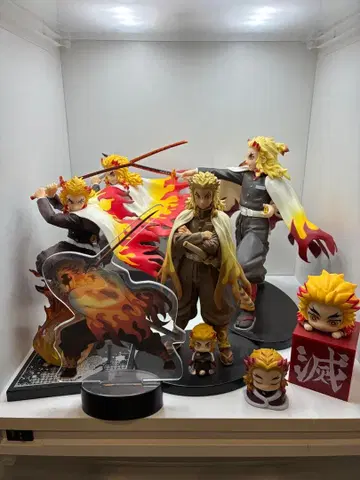 귀멸의 칼날 렌고쿠 쿄쥬로 굿즈 세트