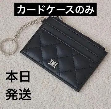 Darich DD 로고 퀼팅 트래블 세트 BLK 카드 케이스만