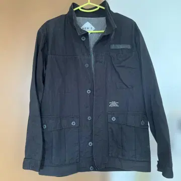 NEW:Z 블랙 밀리터리 자켓