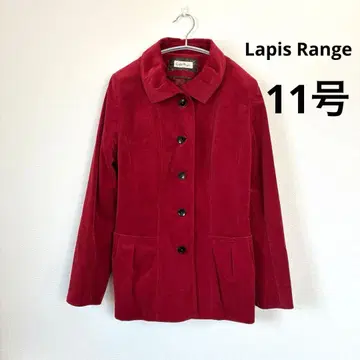 Lapis Range 코듀로이 자켓 여성용 빨간색 11호