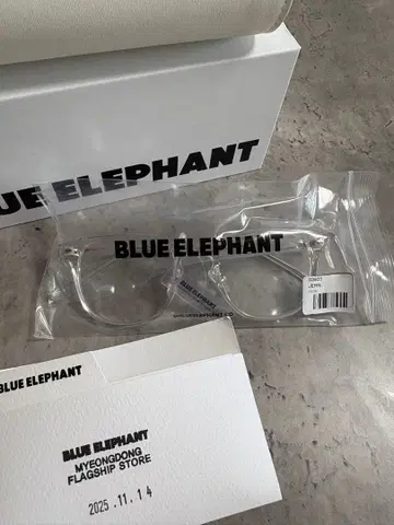 BLUE ELEPHANT 안경 클리어 미개봉 새상품