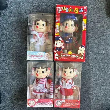 페코짱 인형 4개 세트