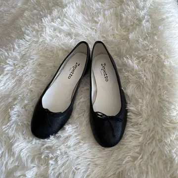 Repetto 블랙 플랫슈즈 37 사이즈 23.0~23.5cm 상당