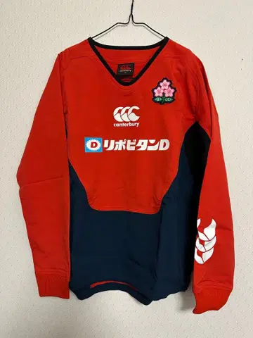 럭비 일본 대표 연습용 풀오버 M 사이즈