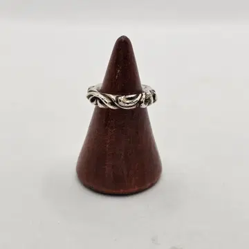 빈티지 스크롤 밴딩 링 6호 실버