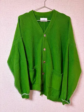 소에르테 핸드스티치 니트 가디건