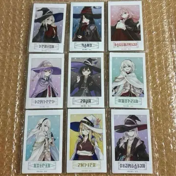 마녀의 여행기 폴라로이드 필름 9종 세트 빅토리카 암네시아 일레이나