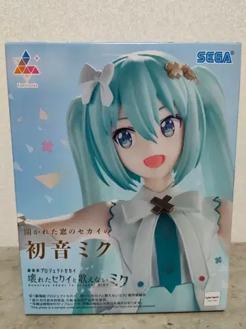 극장판 프로젝트 세카이 열린 창의 세계의 하츠네 미쿠 피규어