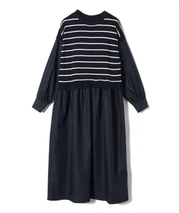 SHIPS Colors 베스트 레이어드 라이크 [ 도킹 원피스 ]