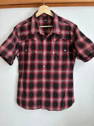 FLAT HEAD 반팔 웨스턴 셔츠 사이즈 40