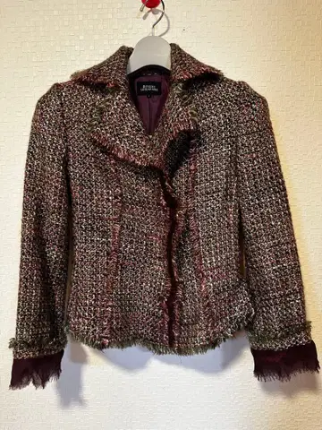 RITSUKO SHIRAHAMA 트위드 자켓