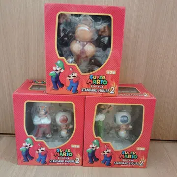 익명 배송! 슈퍼 마리오 스탠다드 피규어 2종 (총 3가지)