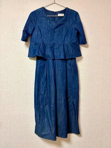 HARE 하레 데님 가우초 콤비네존