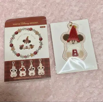 디즈니 크리스마스 2025 릴린린 키체인 빨간색