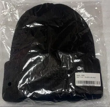 the GazettE KNIT CAP BLACK x BLACK 미개봉