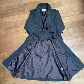 와코루 ile Saint Louis 그레이 롱 코트 M 경량