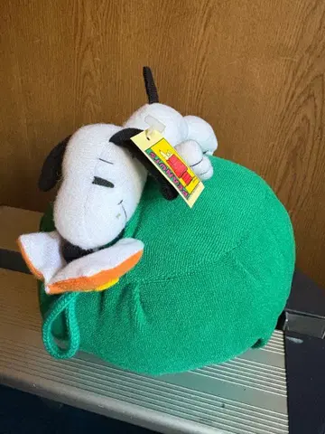 쇼와 레트로 스누피 봉제 인형 쿠션 포함 SNOOPY PEANUTS