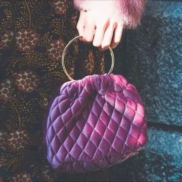 MARTE sahara 퀼팅 체인 백