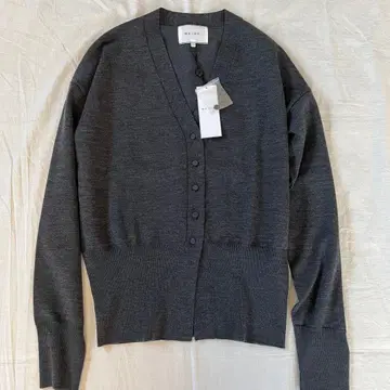 BEIGE. 베이지 그레이 긴팔 가디건 택 포함 새상품 사이즈 4