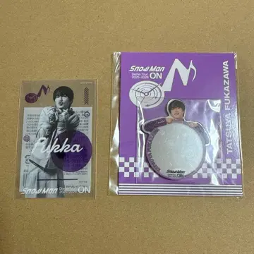 snowman 후카사와 타츠야 클리어 스티커 미러 스티커