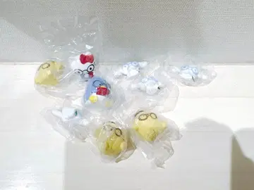 산리오 가챠 안경 소녀 피규어 9개 세트