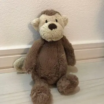 Jellycat 브라운 원숭이 봉제 인형 s