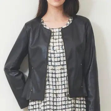 l'armoire de luxe 인조 가죽 블루종