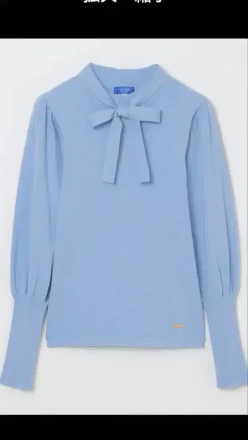 BLUE LABEL CRESTBRIDGE 리본 포함 스웨터