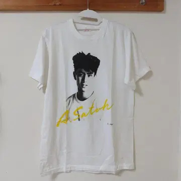 사토 아츠히로 히카리 GENJI 프린트 T셔츠