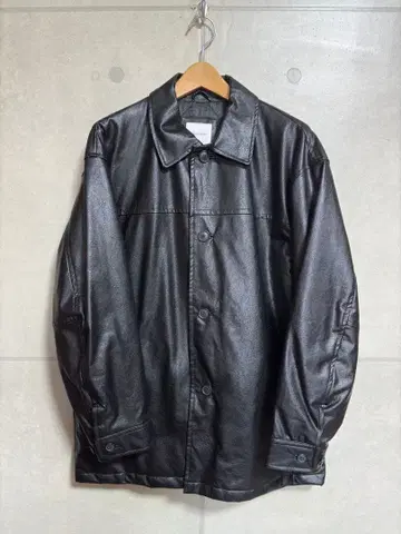 FREAK'S STORE 인조 가죽 카 코트