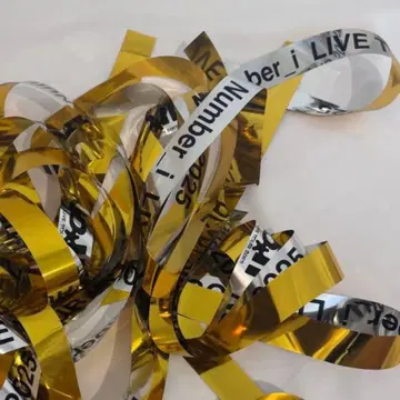 넘버 i 넘버아이 은색 테이프 1개 2025 NO.II