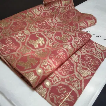 앤티크 나고야 오비 사자 무늬