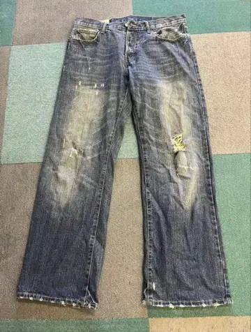 abercrombie&fitch 아바클로 스트레이트 데미지 데님