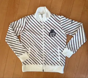 미사용 adidas 골프 스트라이프 트랙 자켓 저지