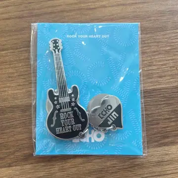 필독 JIN ECHO 공식 ROCK 디자인 핀 배지 할인 불가