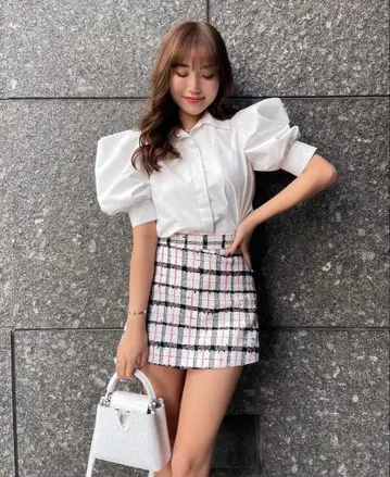 sheller 3rd Anniversary 트위드 큐롯