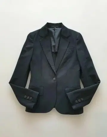 theory 띠어리 블랙 테일러드 자켓 싱글 버튼 S