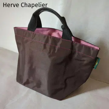 [ Herve Chapelier ] 에르베샤 펠리에 보트형 토트백