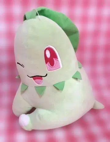 포켓몬스터 메챠모후굿토 봉제 인형 호페피타 치코리타