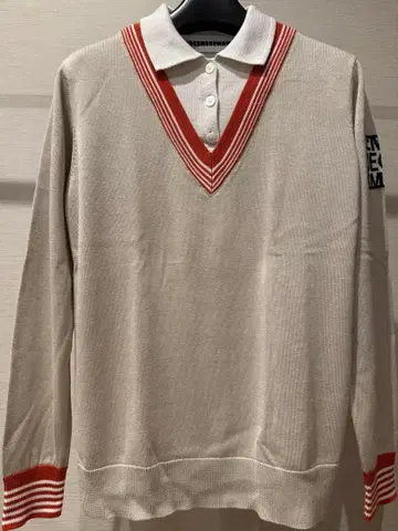 DECEMBERMAY 레이어드 니트 폴로