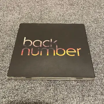 back number CD+DVD