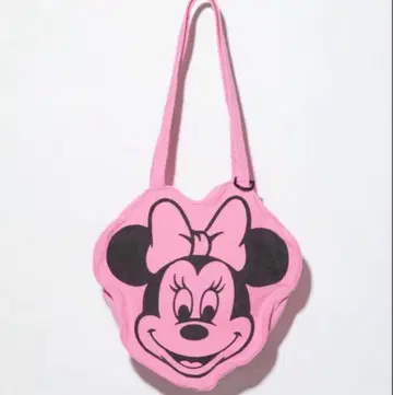 새상품 wcj 디즈니 미니 토트백 핑크