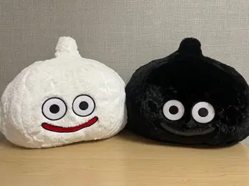 [배송비 포함] 봉제 인형 2개 세트 (슬라임 다크 & 슬라임 스노우)