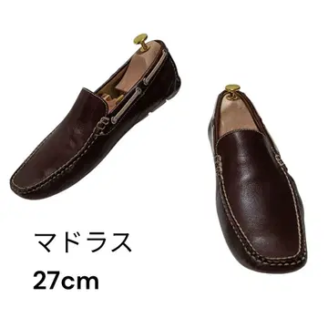 madras 마드라스 다크 브라운 드라이빙 슈즈 27cm