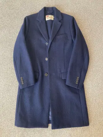 트래디셔널 웨더웨어 체스터 코트 38 네이비