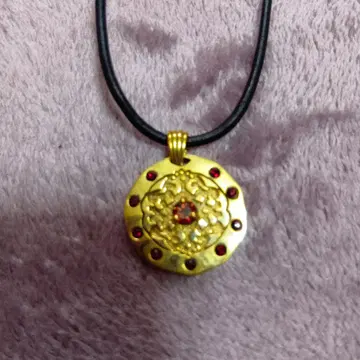 샵 채널 보물 펜던트 탑 금은 자쿠자쿠를 기원하는 <대금재> 중고품