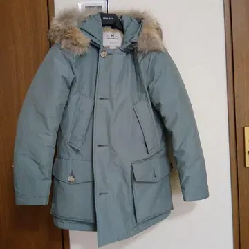 새상품급 울리치 아크틱 후드티 XS/S 라이트 그린